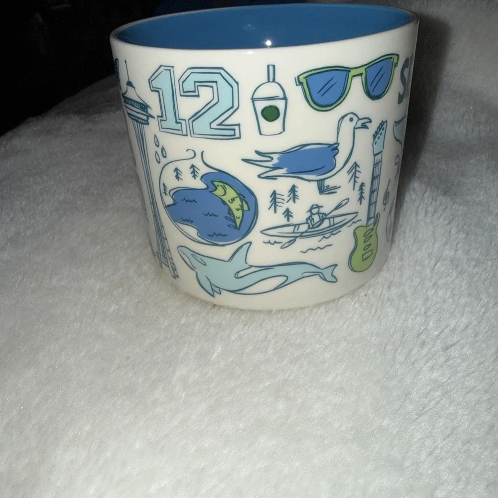 starbucks city coffee mugs. Seattle Been There Series 2017